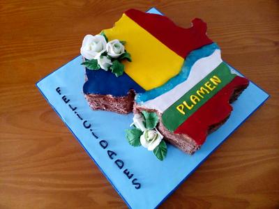 FLAG CAKE - Cake by Camelia