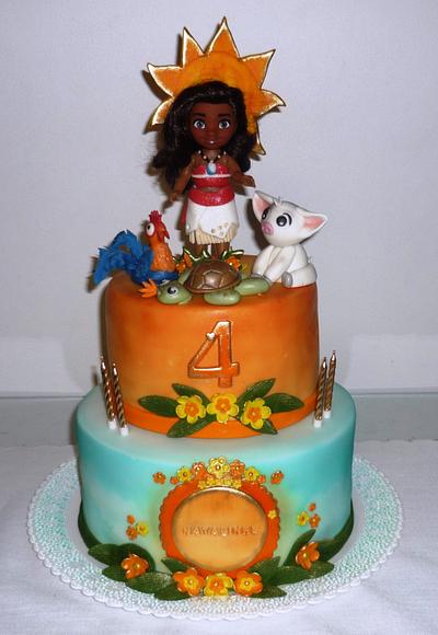 Moana cake - Cake by Daphne