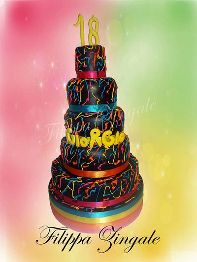 Fluo cake - Cake by filippa zingale