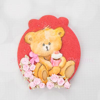 Summer Teddy Bear - Cake by Bobbie