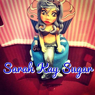 Lady mermaid - Cake by Sarah Kay Sugar
