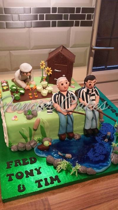 Busy dad's birthday cake - Cake by Fancier Cakes