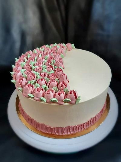 Tulips cake - Cake by Danijela