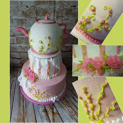 Tea-party cake  - Cake by Mikel Parkes