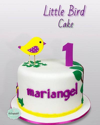 Tutorial Torta Pajarito - Little Bird cake - Cake by Dulcepastel.com