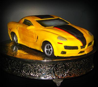♥ 3D Corvette Cake ♥ - Cake by Monika Zaplana