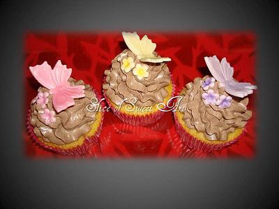 Chocolate Butterfly Cupcakes - Cake by Slice of Sweet Art