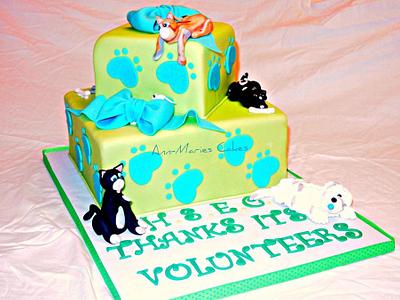 Donated Cake to The Humane Society - Cake by Ann-Marie Youngblood