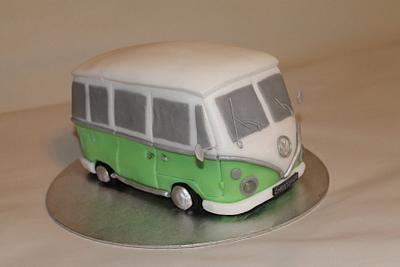 vw camper van cake! - Cake by Sue