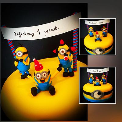 Minions - Cake by Dolce Follia-cake design (Suzy)