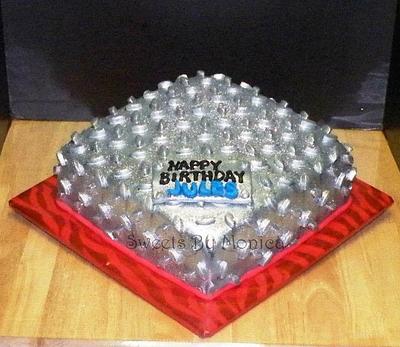 Diamond Plate Birthday - Cake by Sweets By Monica