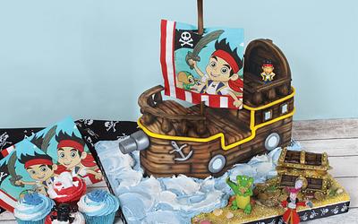 Jake and the Neverland Pirates Cake - Cake by Culpitt Cake Club