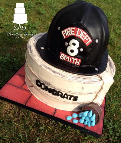 Firefighter celebration - Cake by Something Sweet