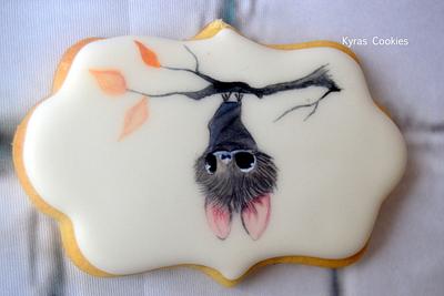 Small Bat - Cake by Anna Bonilla
