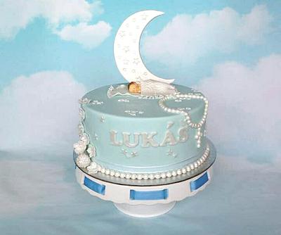 christening cake - Cake by jitapa