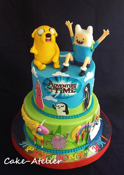 Adventure time cake - Cake by Ella