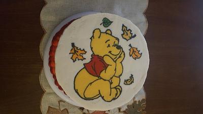 Winnie the Pooh Fall Cake - Cake by Jayden348
