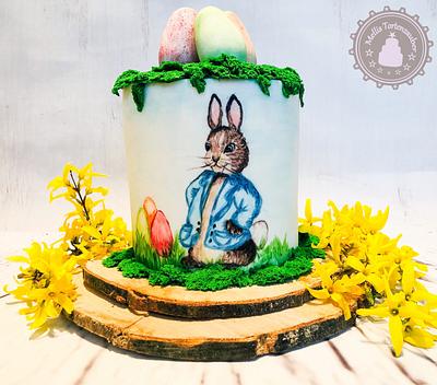 Happy easter collab- Willie the bunny - Cake by MellisTortenzauber