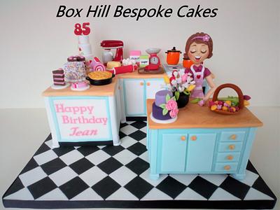 Kitchen Cake - Cake by Noreen@ Box Hill Bespoke Cakes