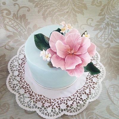 Vintage Spring - Cake by Firefly India by Pavani Kaur