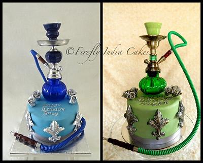 Real Hookah Cakes - Cake by Firefly India by Pavani Kaur