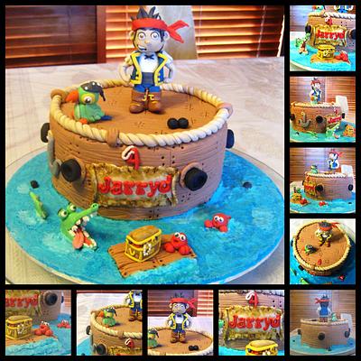 Jake and the Neverland Pirates. - Cake by Jewels Cakes
