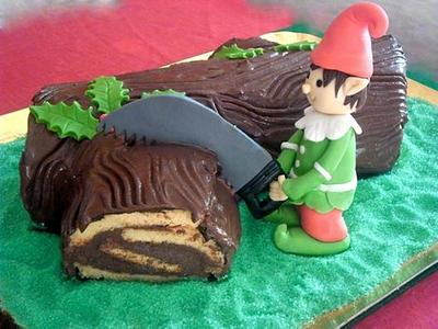 Christmas Elf - Cake by SweetFantasy by Anastasia