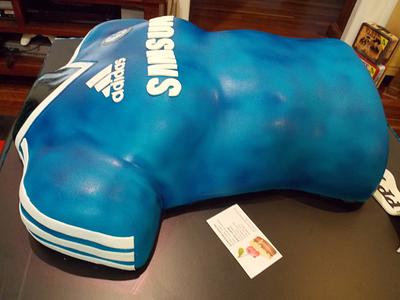 Football Jersey - Cake by Kerry Lacey