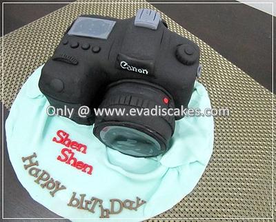 Camera Cake - Cake by EvadisCakes