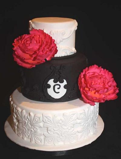 Damask Wedding Cake - Cake by Ciccio 