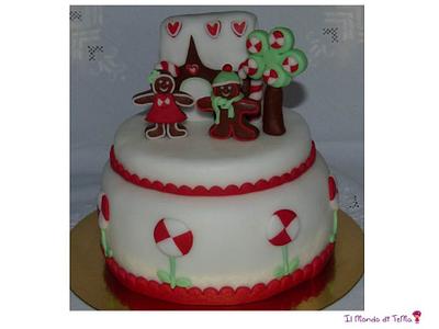 Gingerbread couple - Cake by Il Mondo di TeMa