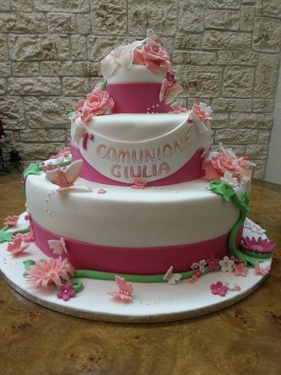 prima comunione - Cake by sweetrosy