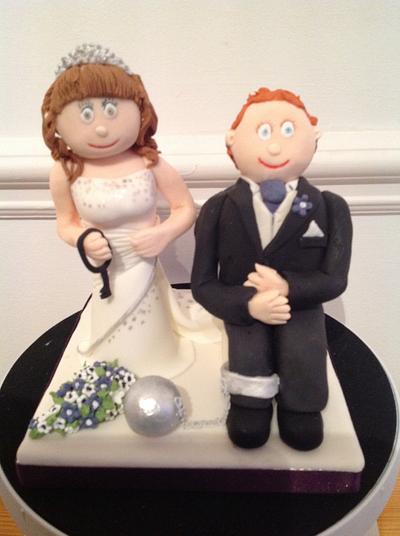 Personalised cake topper - Cake by Iced Images Cakes (Karen Ker)