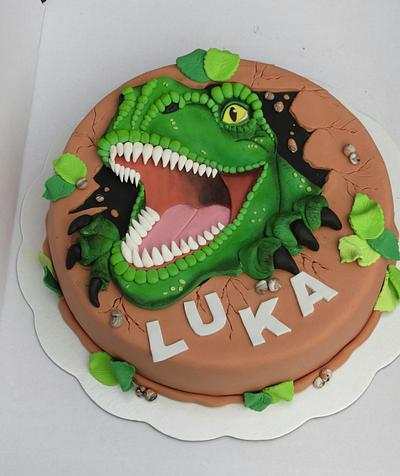 T-Rex cake - Cake by Jelena Brkljac