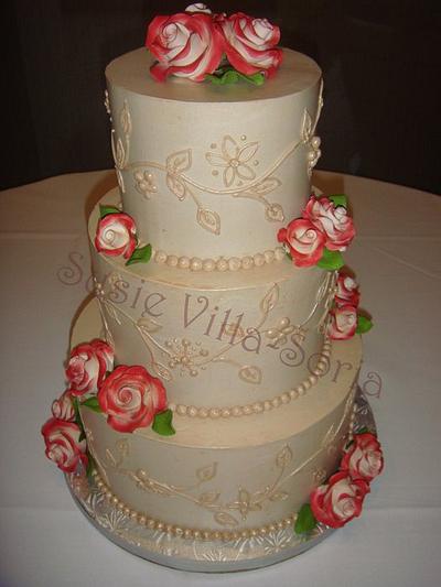 Engagement Cake - Cake by Susie Villa-Soria