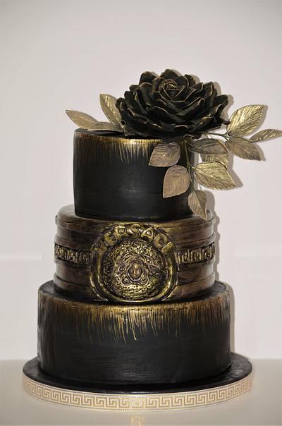 Versace Birthday Cake  - Cake by More_Sugar