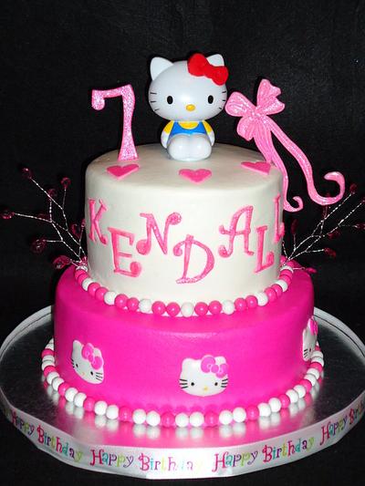 Hello Kitty cake - Cake by Kim Leatherwood