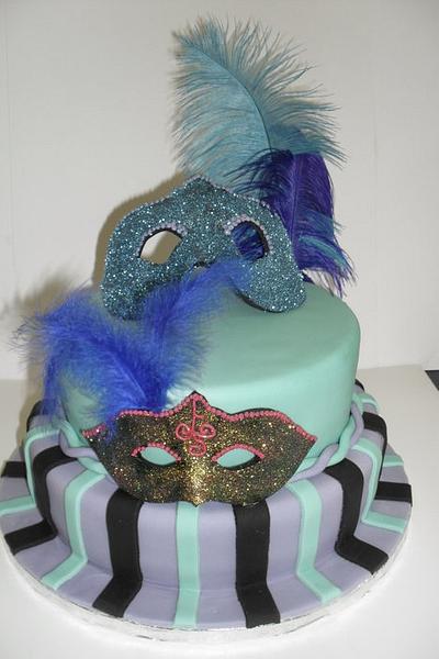 Masqurade cake - Cake by David Mason