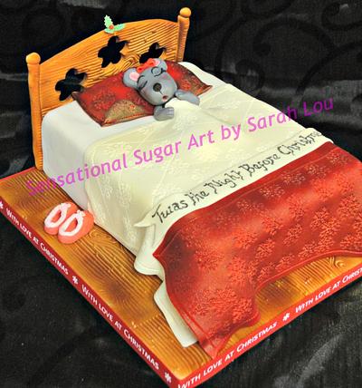 Twas the night before Christmas... - Cake by Sensational Sugar Art by Sarah Lou