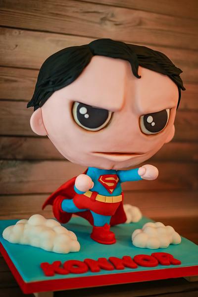 Chibi Superman Cake - Cake by Sweets By Monica