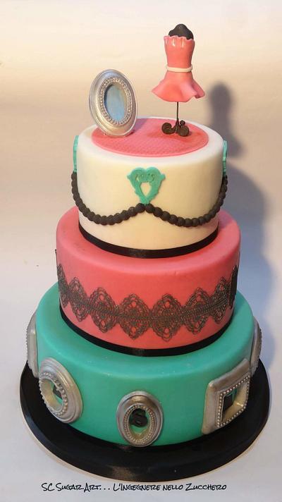 Fashion cake - Cake by Sc Sugar Art L'ingegnere nello Zucchero