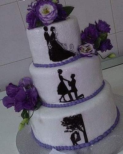 Wedding cake - Cake by Alice