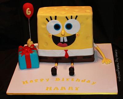Spongebob Square Pants  - Cake by KellieJ75