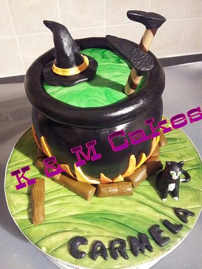Birthday Witch - Cake by K&M Cakes