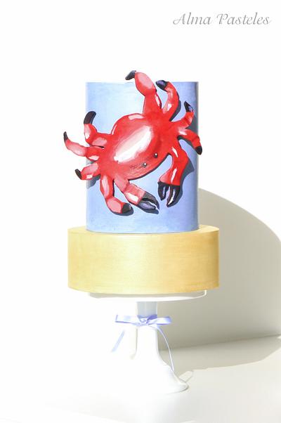 Joel's crab - Cake by Alma Pasteles
