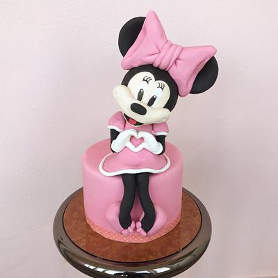 I love Minnie - Cake by Gianni Braccia
