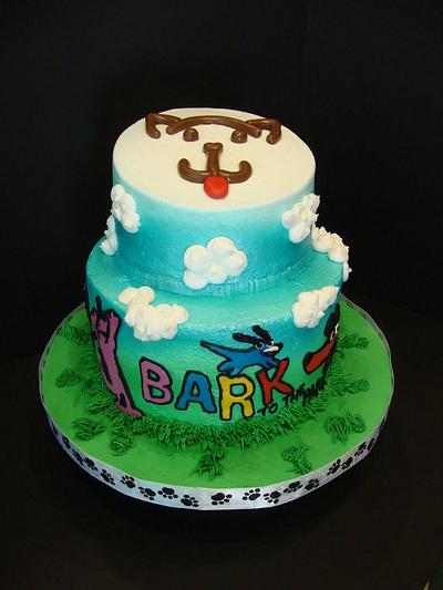 'Bark to the Park' cake  - Cake by Cakes ROCK!!!  