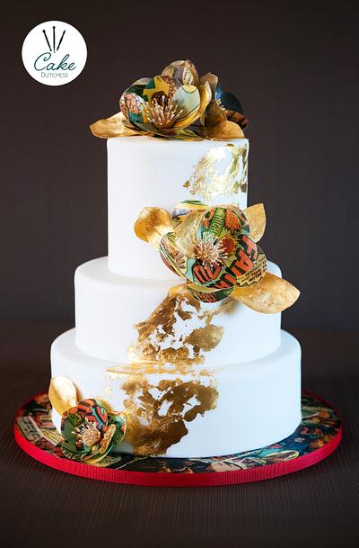 Comic Book style Wedding Cake - Cake by Etty