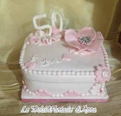 50 years - Cake by Dolci Fantasie di Anna Verde