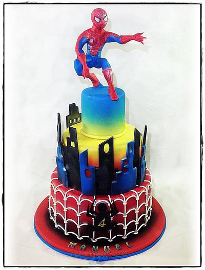 Spiderman Cake - Cake by Rossella Curti